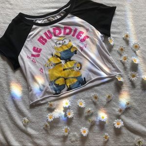 Despicable Me Minions Crop Top
